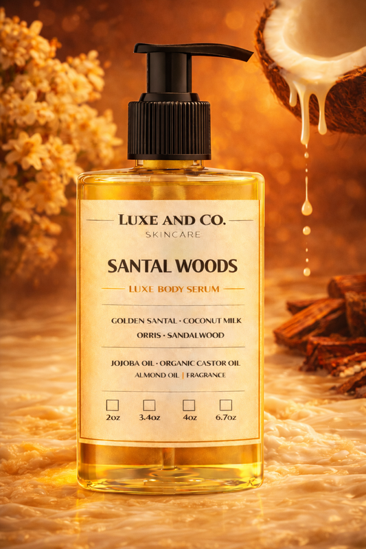 Santal Woods Luxe Body Serum